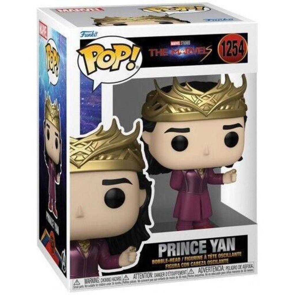 Funko Pop! Marvel Studios - The Marvels - Prince Yan Bobble-Head #1254